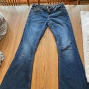 Dark Wash Rock and Roll Jeans